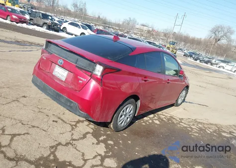 2021 Toyota Prius L Eco z USA, uszkodzony, nr VIN JTDKAMFU6M3147869